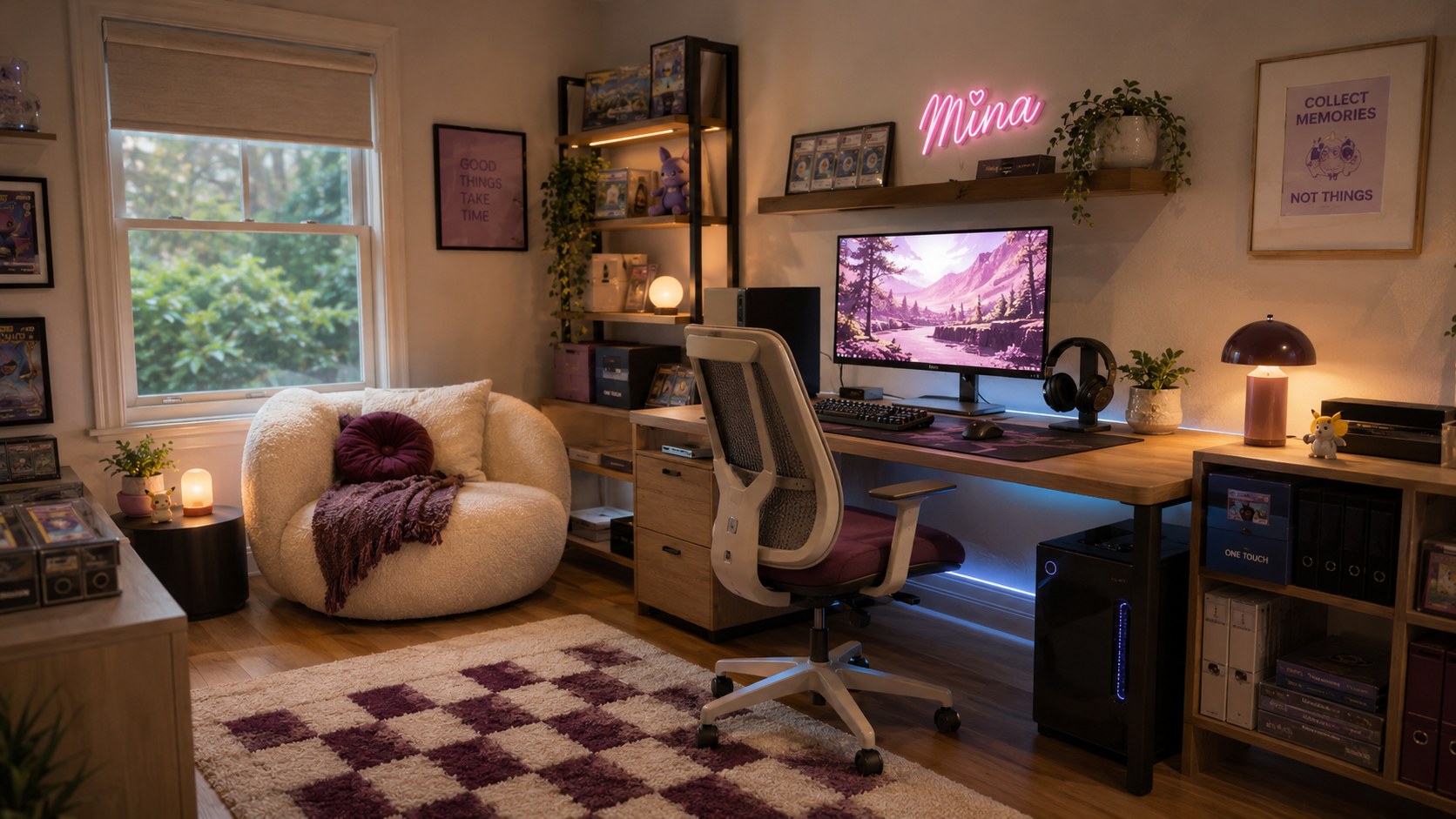 The corner I pull in